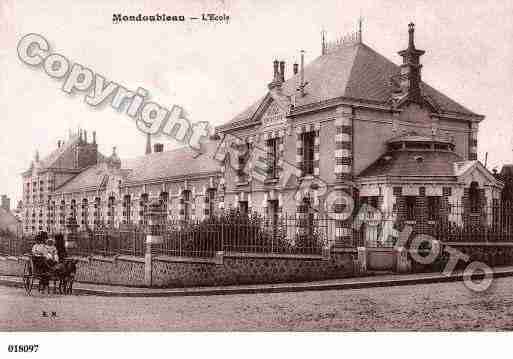 Ville de MONDOUBLEAU, carte postale ancienne