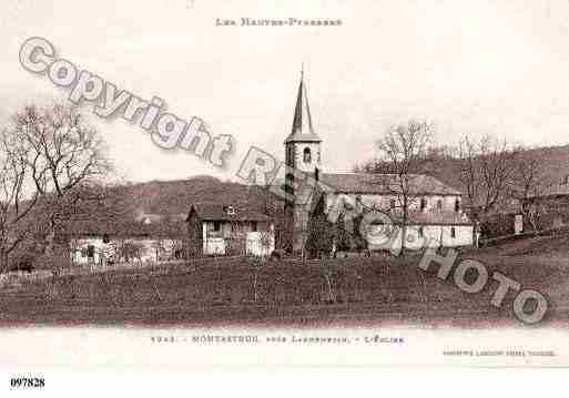 Ville de MONTASTRUC, carte postale ancienne