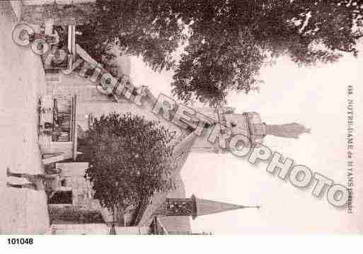 Ville de MYANS, carte postale ancienne