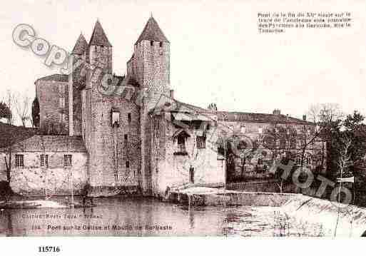 Ville de NERAC, carte postale ancienne