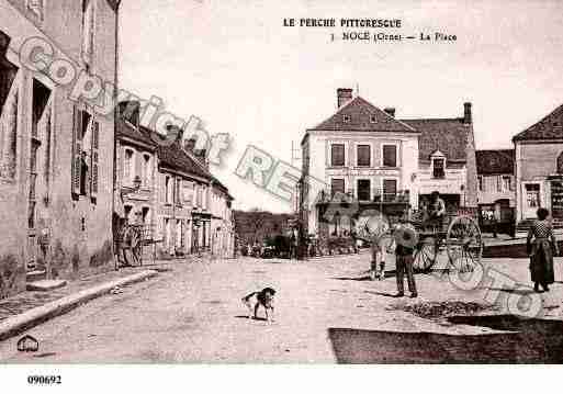 Ville de NOCE, carte postale ancienne