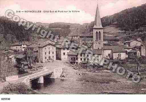 Ville de NOVACELLES, carte postale ancienne