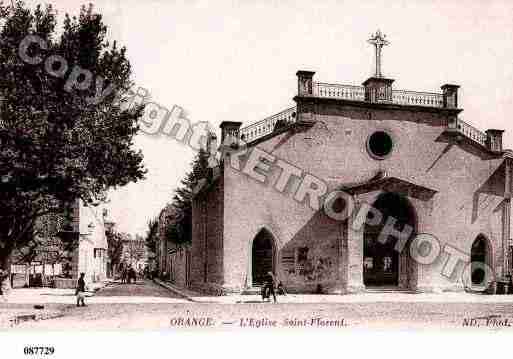 Ville de ORANGE, carte postale ancienne