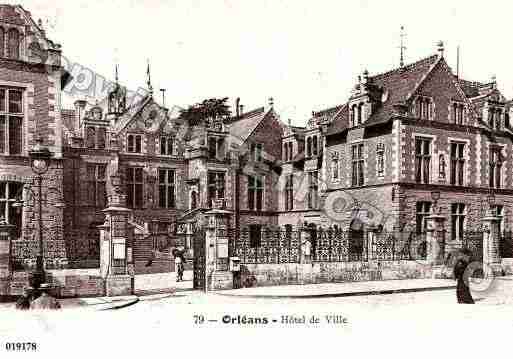 Ville de ORLEANS, carte postale ancienne