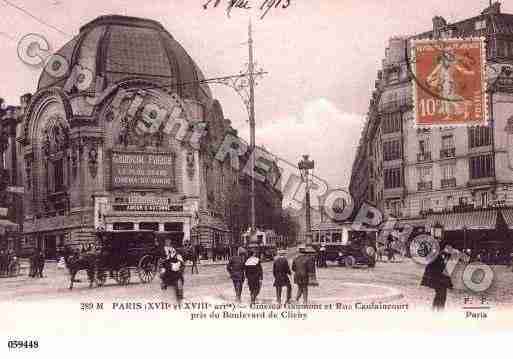 Ville de PARIS18, carte postale ancienne