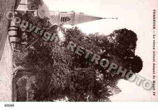 Ville de PERREUSE, carte postale ancienne