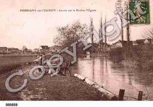 Ville de PERRIGNYSURL\'OGNON, carte postale ancienne Ville de PERRIGNYSURL\'OGNON, carte postale ancienne