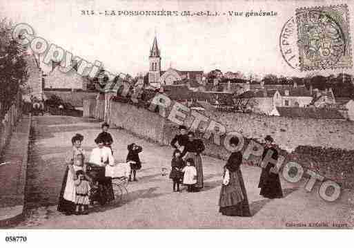 Ville de POSSONNIERE(LA), carte postale ancienne