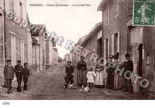 Ville de PROSNES, carte postale ancienne