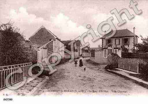 Ville de PUISELETLEMARAIS, carte postale ancienne