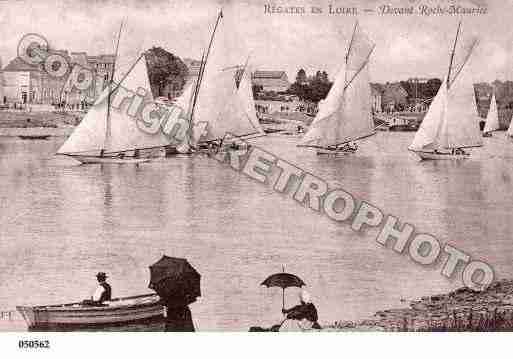 Ville de ROCHEMAURICE, carte postale ancienne