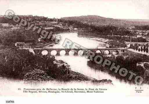 Ville de SAINTCLOUD, carte postale ancienne