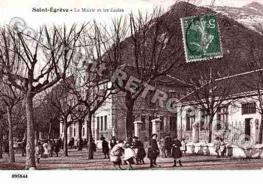Ville de SAINTEGREVE, carte postale ancienne