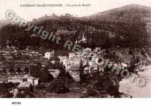 Ville de SAINTETIENNEVALLEEFRANCAISE, carte postale ancienne