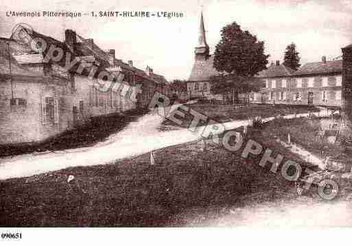 Ville de SAINTHILAIRESURHELPE, carte postale ancienne