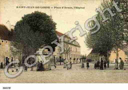 Ville de SAINTJEANDELOSNE, carte postale ancienne