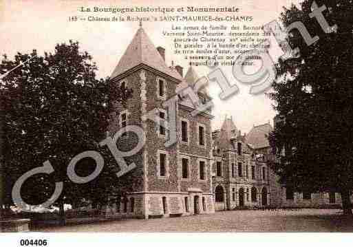 Ville de SAINTMAURICEDESCHAMPS, carte postale ancienne