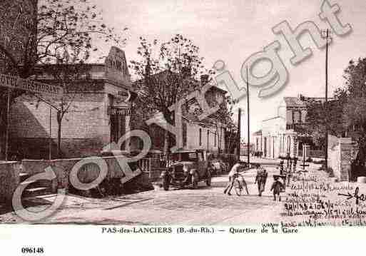 Ville de SAINTVICTORET, carte postale ancienne