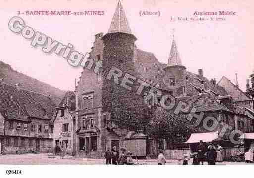 Ville de SAINTEMARIEAUXMINES, carte postale ancienne