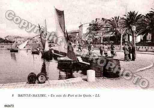 Ville de SAINTEMAXIME, carte postale ancienne