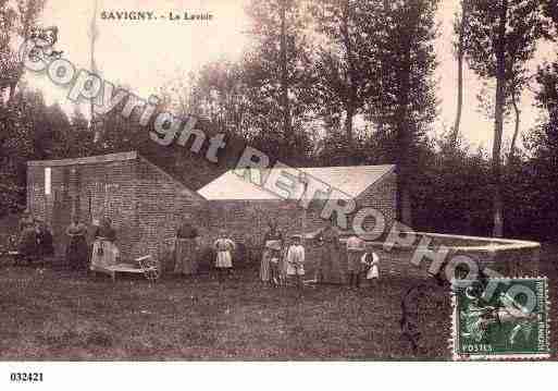 Ville de SAVIGNY, carte postale ancienne