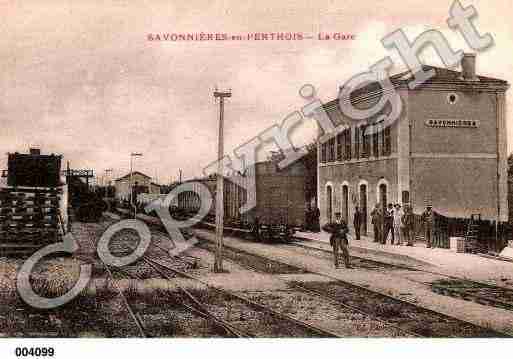 Ville de SAVONNIERESENPERTHOIS, carte postale ancienne