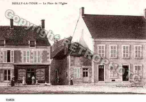 Ville de SUILLYLATOUR, carte postale ancienne