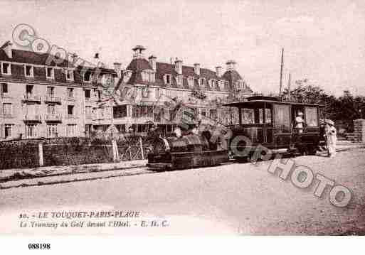 Ville de TOUQUETPARISPLAGE(LE), carte postale ancienne