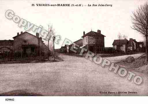 Ville de VAIRESSURMARNE, carte postale ancienne