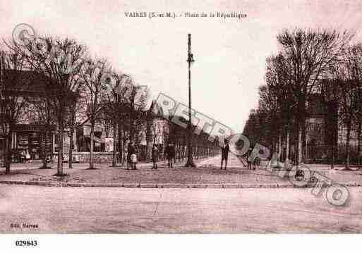 Ville de VAIRESSURMARNE, carte postale ancienne