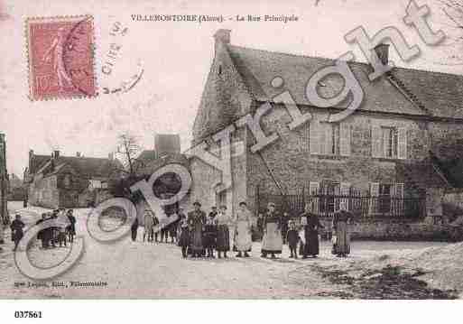 Ville de VILLEMONTOIRE, carte postale ancienne