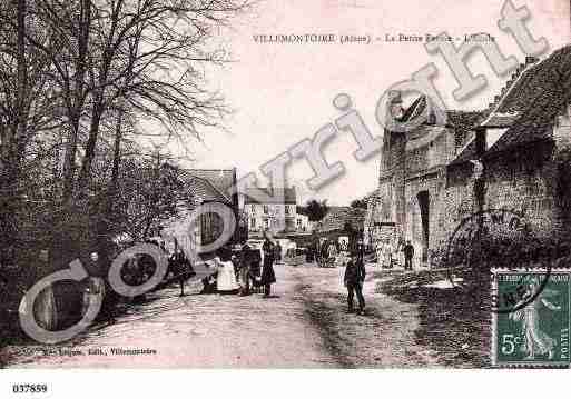 Ville de VILLEMONTOIRE, carte postale ancienne