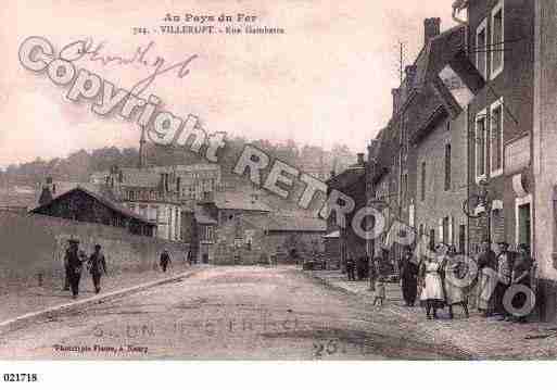 Ville de VILLERUPT, carte postale ancienne