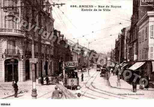 Ville de AMIENS, carte postale ancienne