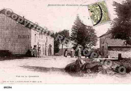Ville de ARRENTESDECORCIEUX, carte postale ancienne
