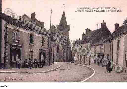 Ville de ASCHERESLEMARCHE, carte postale ancienne