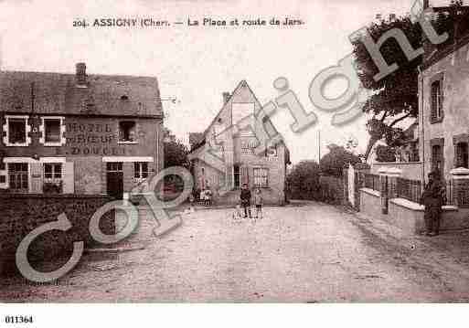 Ville de ASSIGNY, carte postale ancienne