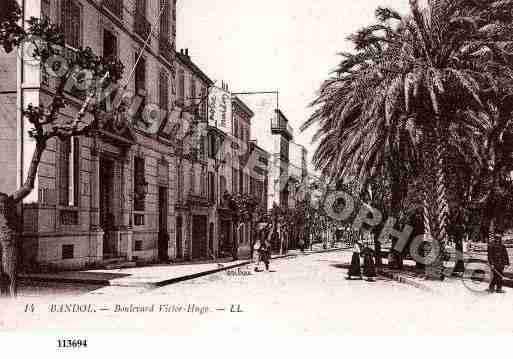 Ville de BANDOL, carte postale ancienne