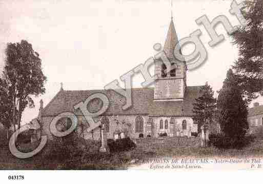 Ville de BEAUVAIS, carte postale ancienne