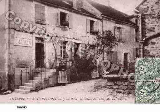 Ville de BEINE, carte postale ancienne