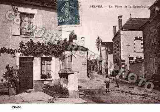 Ville de BEINE, carte postale ancienne