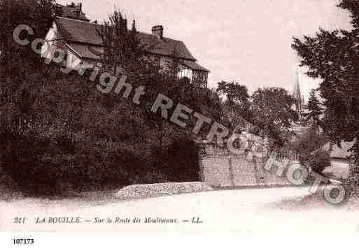 Ville de BOUILLE(LA), carte postale ancienne