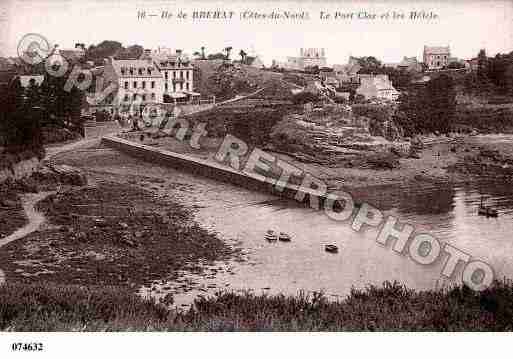 Ville de BREHAT(ILEDE), carte postale ancienne Ville de BREHAT(ILEDE), carte postale ancienne