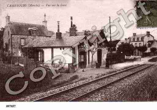 Ville de CAMETOURS, carte postale ancienne