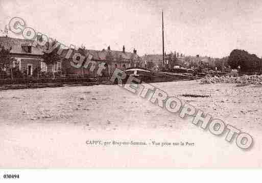 Ville de CAPPY, carte postale ancienne