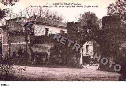 Ville de CARPENTRAS, carte postale ancienne Ville de CARPENTRAS, carte postale ancienne