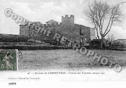 Ville de CARPENTRAS, carte postale ancienne