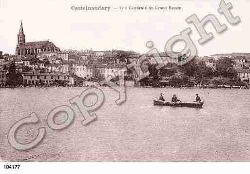 Ville de CASTELNAUDARY, carte postale ancienne