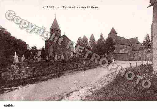 Ville de CHANES, carte postale ancienne