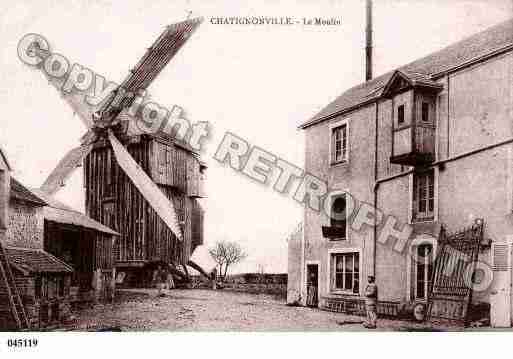 Ville de CHATIGNONVILLE, carte postale ancienne